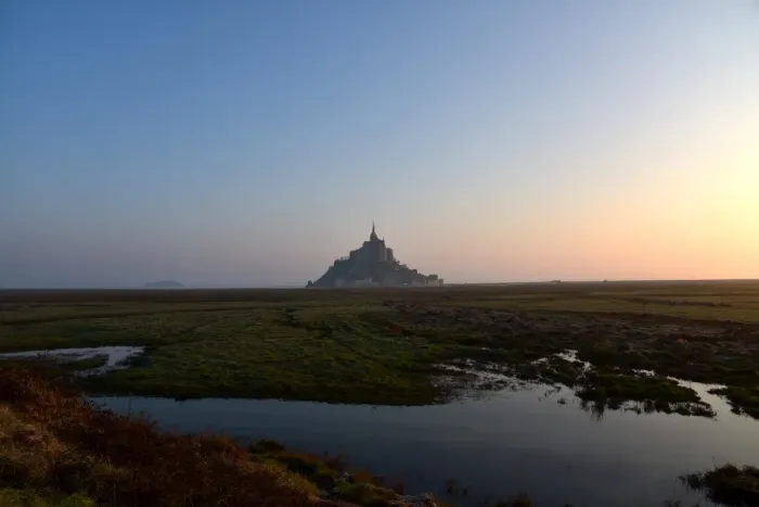 Framed Print : mont saint michel bay Framed Print : mont saint michel bay