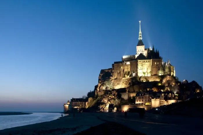 Framed Print : Mont-Saint-Michel (Benedictine abbey). France Framed Print : Mont-Saint-Michel (Benedictine abbey). France