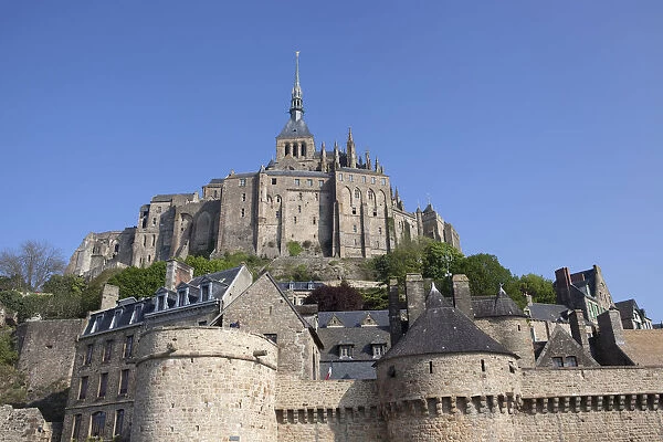 Mont Saint Michel, iconic rocky tidal island