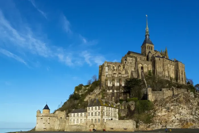 Framed Print : Mont Saint Michel, Manche, Normandy, France Framed Print : Mont Saint Michel, Manche, Normandy, France