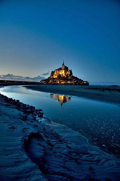 Mont Saint-Michel Normandy Region in France