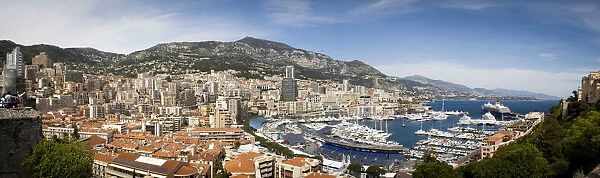 Monte Carlo, Monaco Panorama From Above