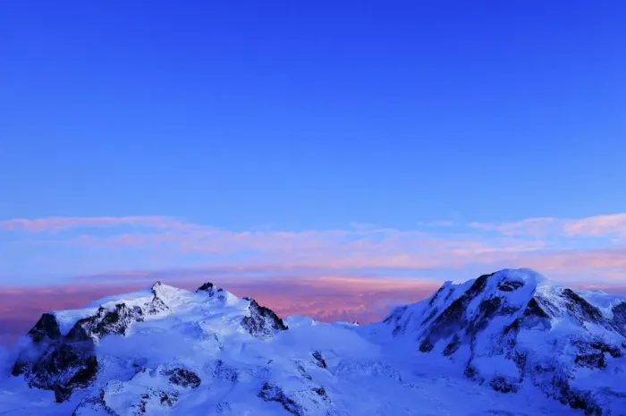 Framed Print : Monte Rosa Mountains with the highest mountain in Switzerland, Pointe Dufour, red evening light, Zermatt, Valais, Switzerland, Europe Framed Print : Monte Rosa Mountains with the highest mountain in Switzerland, Pointe Dufour, red evening light, Zermatt, Valais, Switzerland, Europe