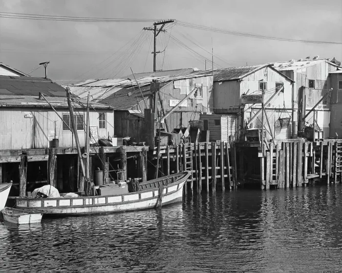 Framed Print : Monterey Fishing Boat Framed Print : Monterey Fishing Boat