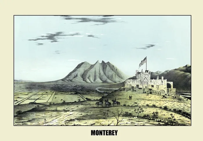 Framed Print : Monterey, from Independence Hill Framed Print : Monterey, from Independence Hill