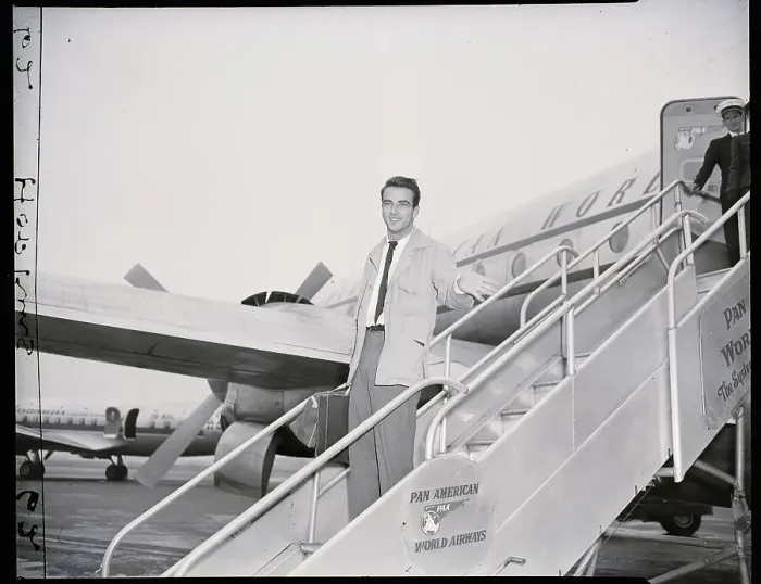 Framed Print : Montgomery Clift Upon Return From Berlin