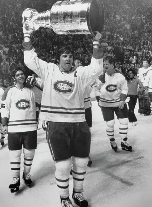 Framed Print : Montreal Canadiens Captain With Stanley Cup Framed Print : Montreal Canadiens Captain With Stanley Cup