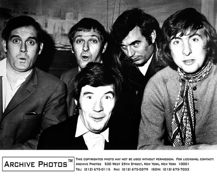 Framed Print : The Monty Python Gang Framed Print : The Monty Python Gang