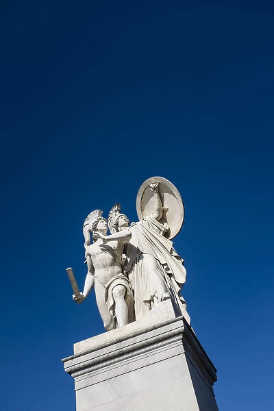 Monument to Friedrich Schinkel on the Schlossbrucke bridge, Mitte, Berlin, Germany