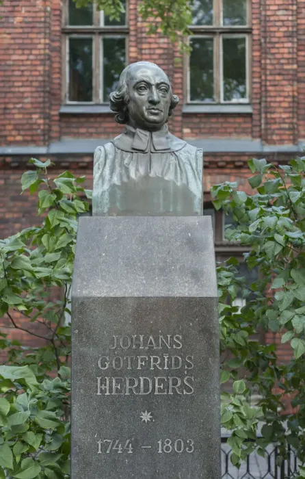Framed Print : Monument to Johann Gottfried Herder at the Cathedral, Vecpilseta, Riga, Riga pilseta, Latvia Framed Print : Monument to Johann Gottfried Herder at the Cathedral, Vecpilseta, Riga, Riga pilseta, Latvia