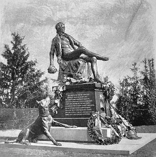Monument of young Bismark - 1896