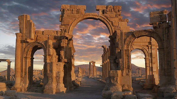 Monumental Arch, Palmyra, Syria, Unesco World Heri