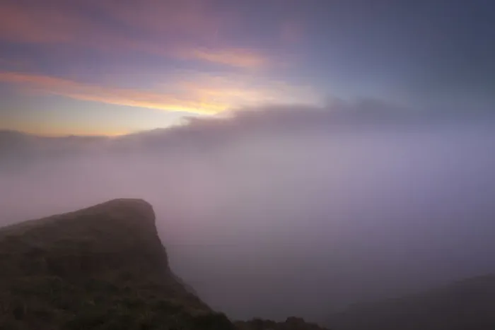 Framed Print : Moody dawn over Derbyshire. English Peak District. UK. Europe Framed Print : Moody dawn over Derbyshire. English Peak District. UK. Europe