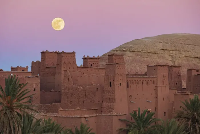 Framed Print : Last Full Moon of 2019 at the Ksar of Ait Ben Haddou Framed Print : Last Full Moon of 2019 at the Ksar of Ait Ben Haddou