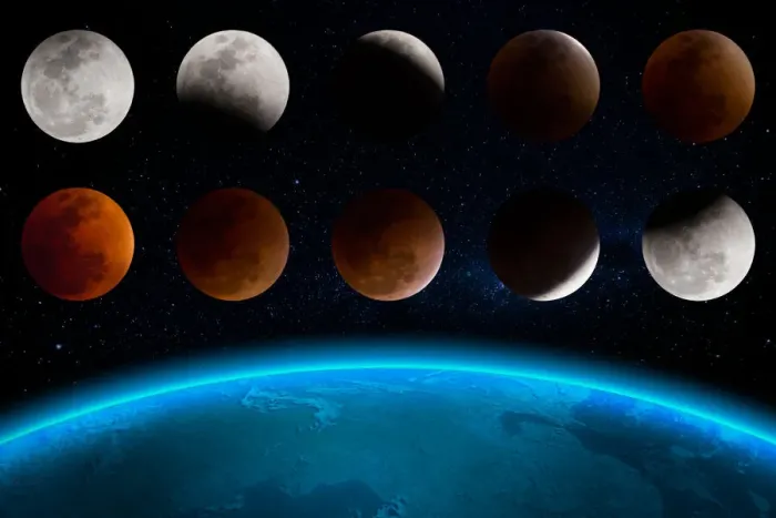 Framed Print : Moon eclipse, total lunar eclipse and blood moon, Montevideo, Uruguay, 2015 Framed Print : Moon eclipse, total lunar eclipse and blood moon, Montevideo, Uruguay, 2015