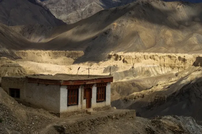 Framed Print : Moonland Landscape, Lamayuru, Ladakh, India Framed Print : Moonland Landscape, Lamayuru, Ladakh, India