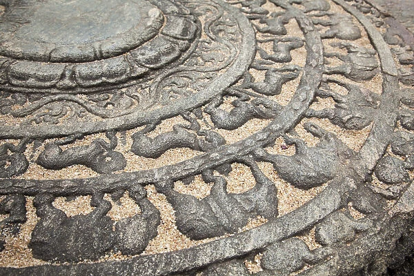Moonstone at Polonnaruwa