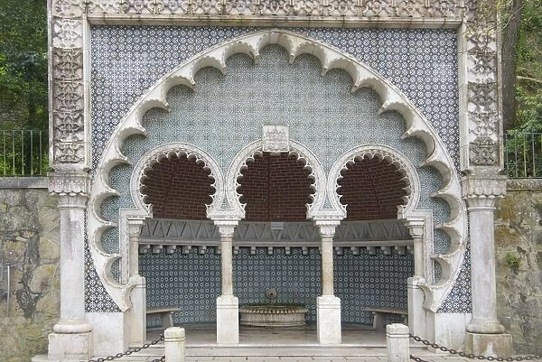 Moorish fountain in Sintra