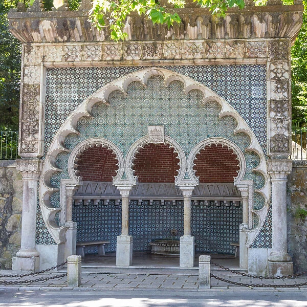 Moorish Fountain in Sintra, Portugal