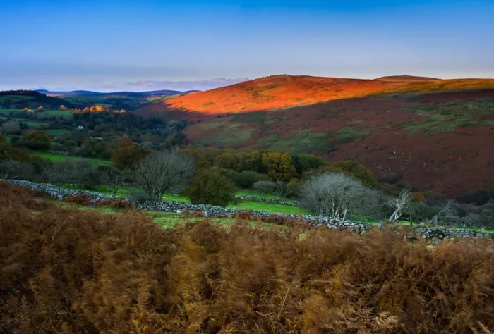 Framed Print : Moorland glow Framed Print : Moorland glow