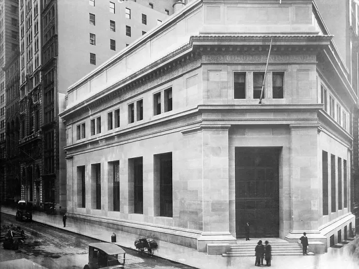 Framed Print : Morgan Bank Building Framed Print : Morgan Bank Building