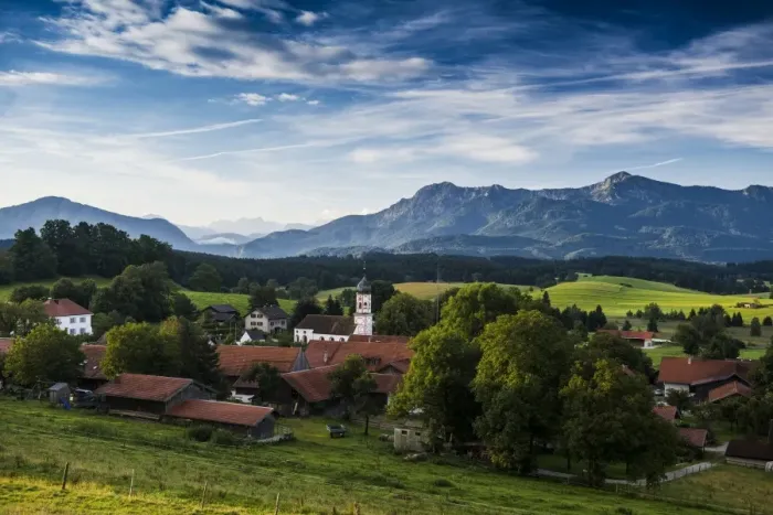 Framed Print : Morning atmosphere, Aidling, Upper Bavaria, Bavaria, Germany Framed Print : Morning atmosphere, Aidling, Upper Bavaria, Bavaria, Germany