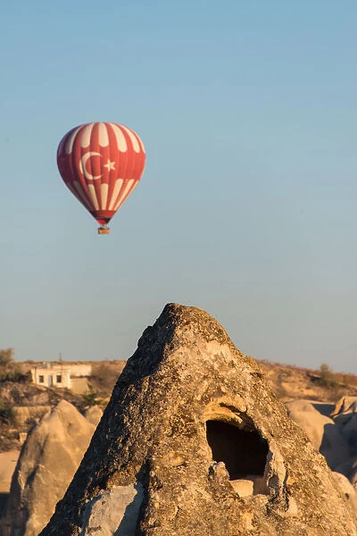 Morning flight in Cappadocia
