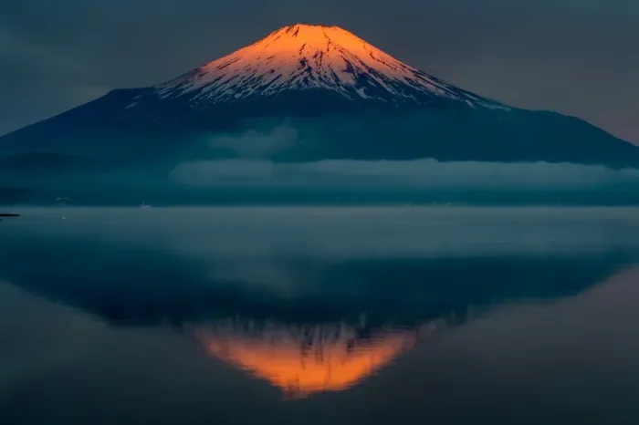 Framed Print : Morning Fuji