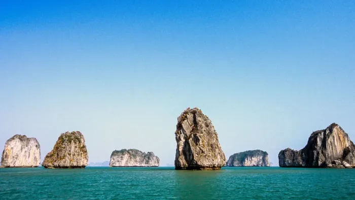 Framed Print : Morning in Ha Long Bay Framed Print : Morning in Ha Long Bay