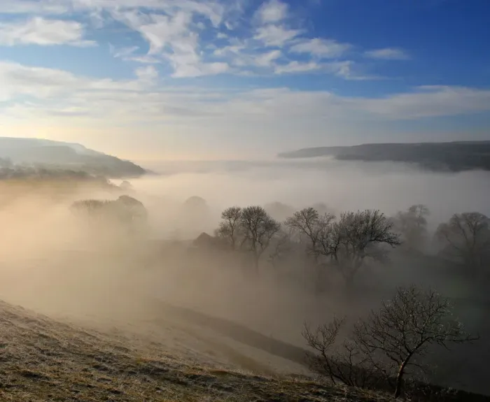 Framed Print : Morning mist Framed Print : Morning mist