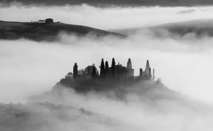 Framed Print : Morning in Val D Orcia Framed Print : Morning in Val D Orcia
