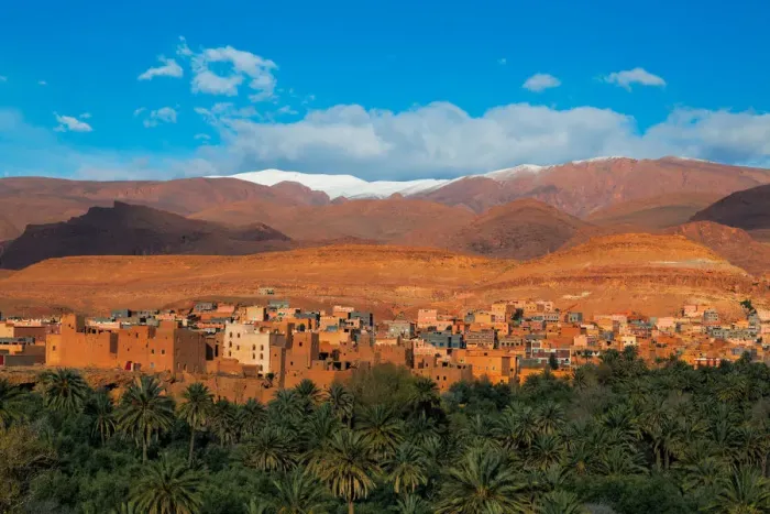 Framed Print : Moroccan Oasis Framed Print : Moroccan Oasis