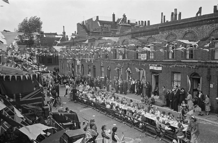 Framed Print : Morpeth Street Party Framed Print : Morpeth Street Party