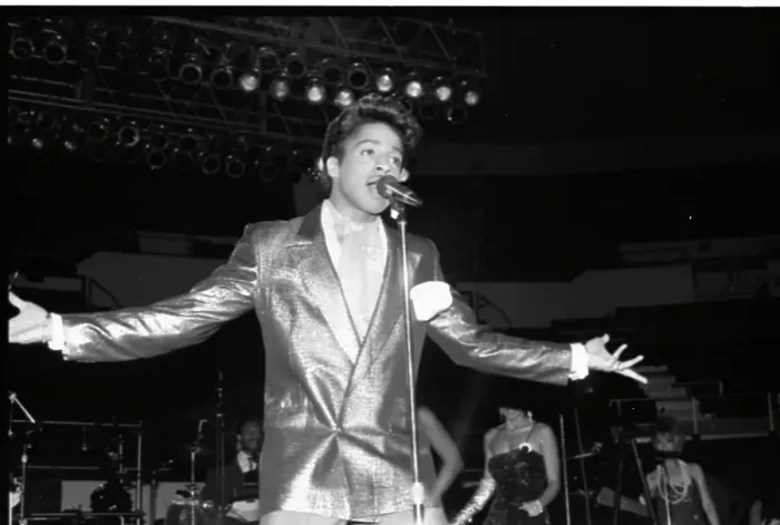 Framed Print : Morris Day Performing Framed Print : Morris Day Performing