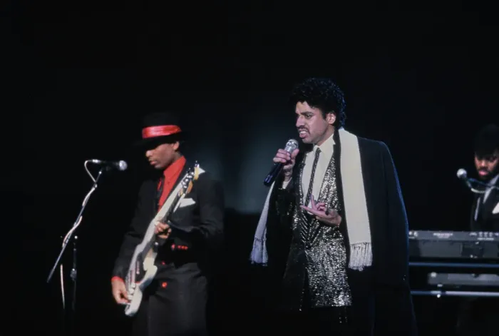 Framed Print : Morris Day & The Time Play American Bandstand Framed Print : Morris Day & The Time Play American Bandstand