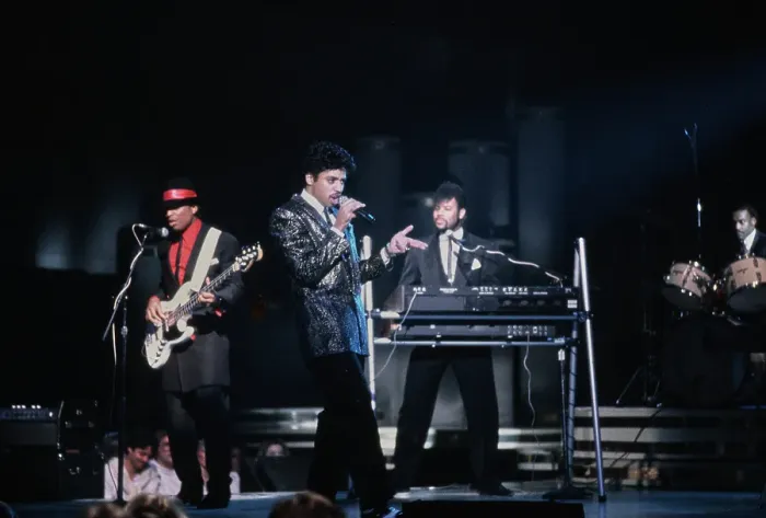 Framed Print : Morris Day & The Time Play American Bandstand Framed Print : Morris Day & The Time Play American Bandstand