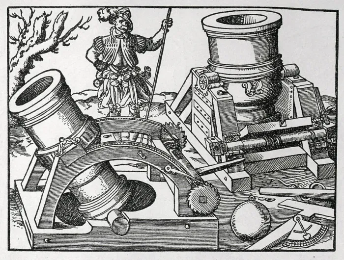 Framed Print : Mortars In The Sixteenth Century