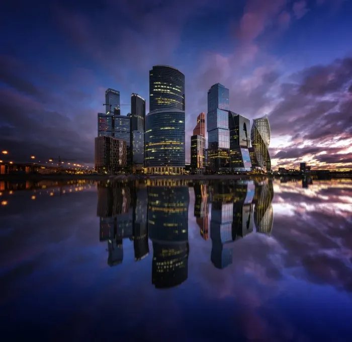 Framed Print : Moscow International Business Center Framed Print : Moscow International Business Center