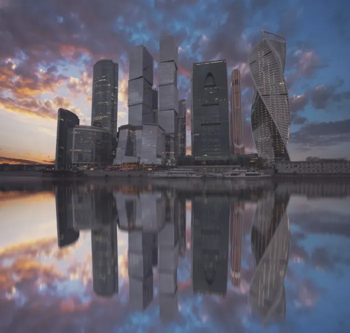 Framed Print : Moscow International Business Center Framed Print : Moscow International Business Center