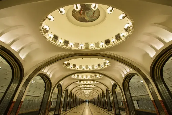 Framed Print : Moscow Metro, Moscow, Russia Framed Print : Moscow Metro, Moscow, Russia