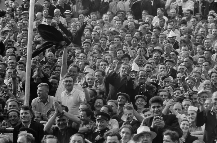 Framed Print : Moscow Soccer Crowd Framed Print : Moscow Soccer Crowd