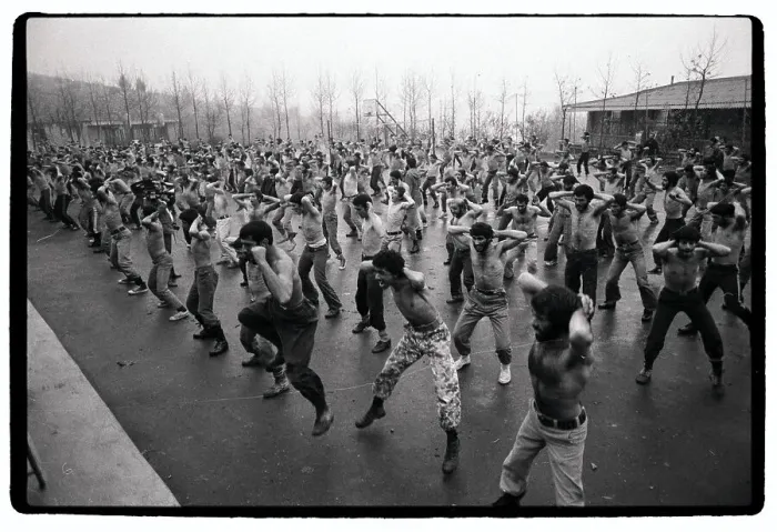 Framed Print : Moslem Troops Going Through Exercises Framed Print : Moslem Troops Going Through Exercises