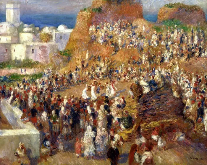 Framed Print : The Mosque, or Arab Festival, 1881. Artist: Pierre-Auguste Renoir