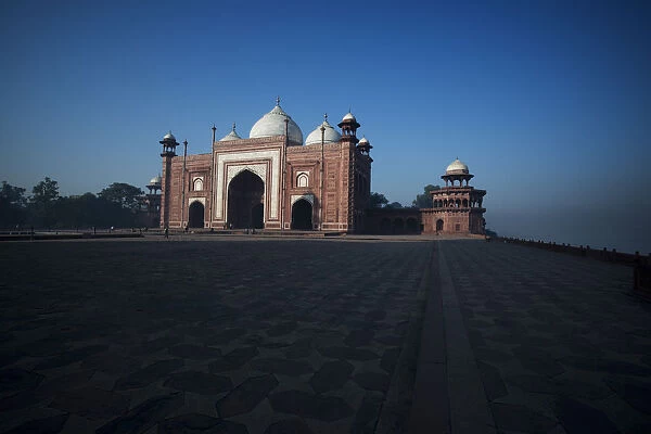 Mosque of Taj Mahal, Agra, Uttar Pradesh, India