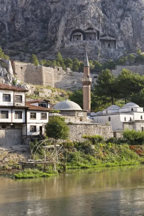 Framed Print : Mosque and Tombs of the Kings, Amasya, Yesilirmak River, Black Sea Region, Turkey Framed Print : Mosque and Tombs of the Kings, Amasya, Yesilirmak River, Black Sea Region, Turkey