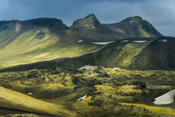 Framed Print : Moss field of Landmannalaugar Framed Print : Moss field of Landmannalaugar