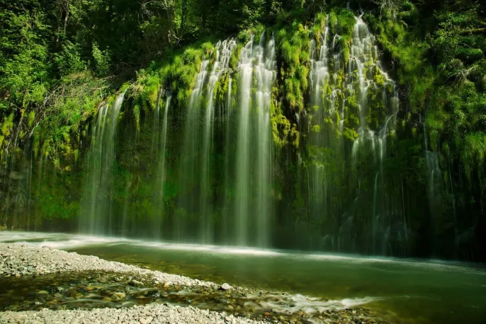 Framed Print : Mossbrae Falls Framed Print : Mossbrae Falls