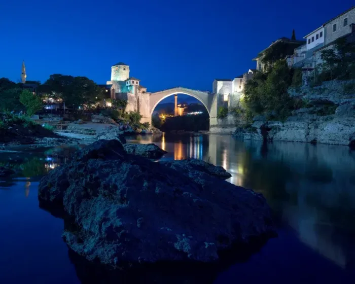 Framed Print : Mostar, Bosnia - Stari Most Framed Print : Mostar, Bosnia - Stari Most