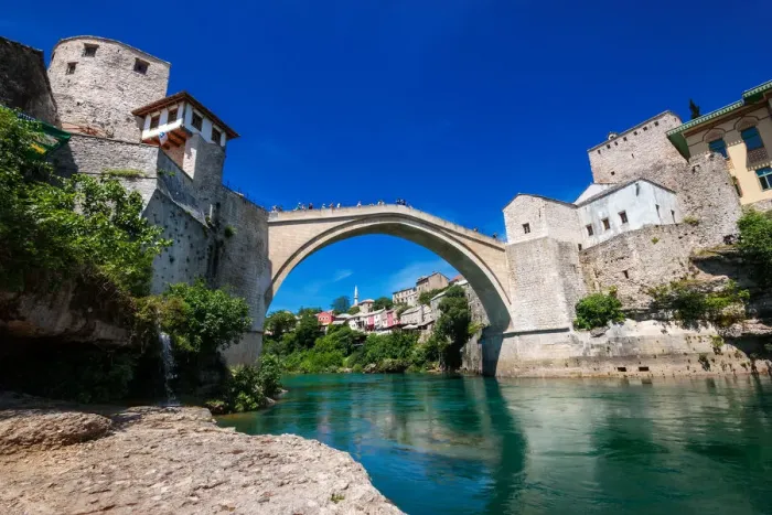 Framed Print : Mostar Bridge Framed Print : Mostar Bridge