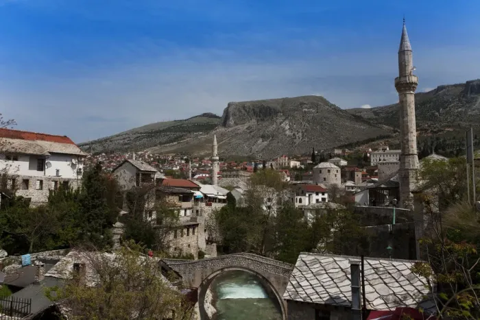 Framed Print : Mostar City Framed Print : Mostar City